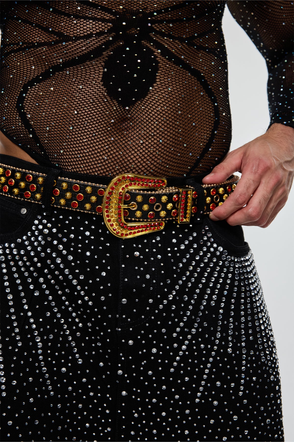 Supply Case Rhinestone Belt