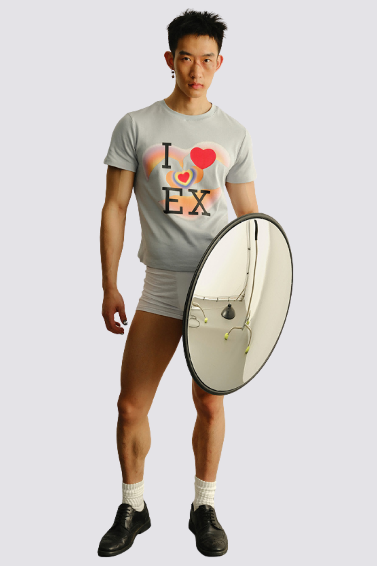 Synth Glow Print Top