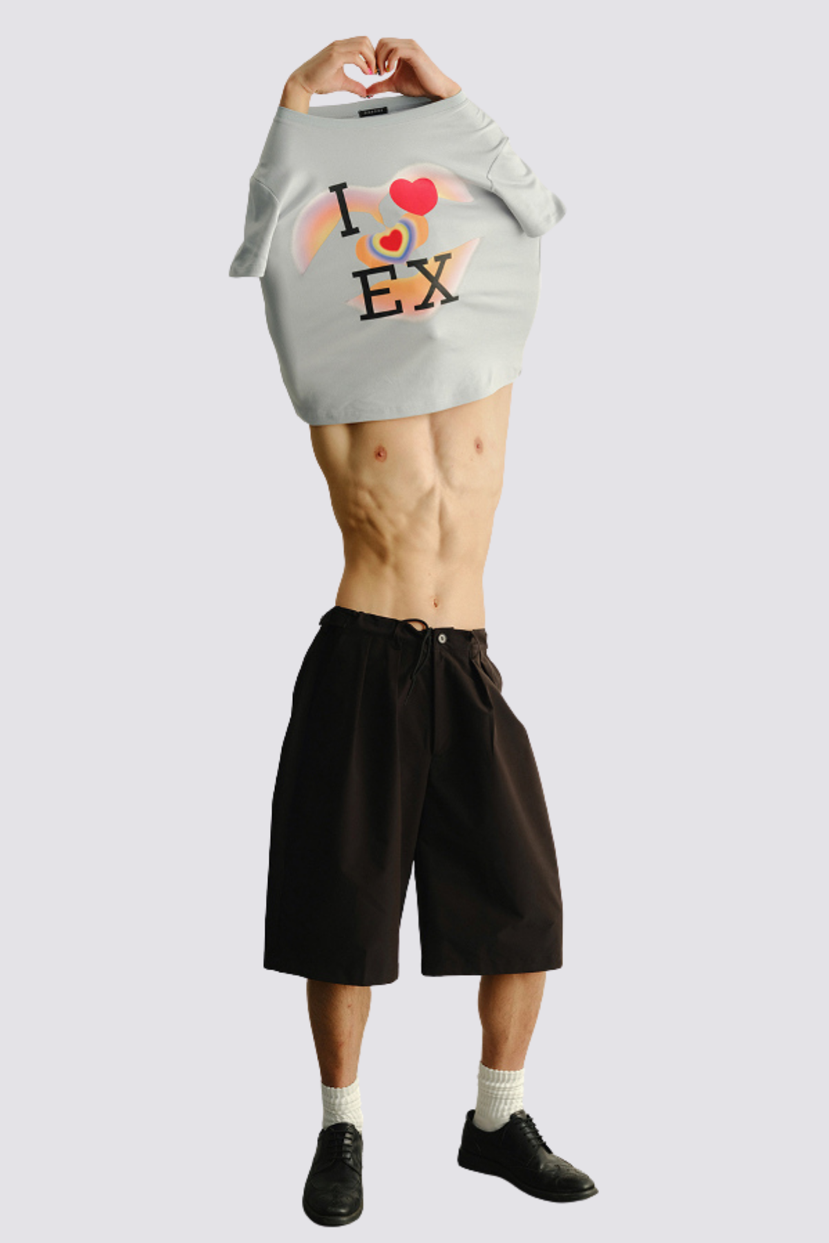 Synth Glow Print Top