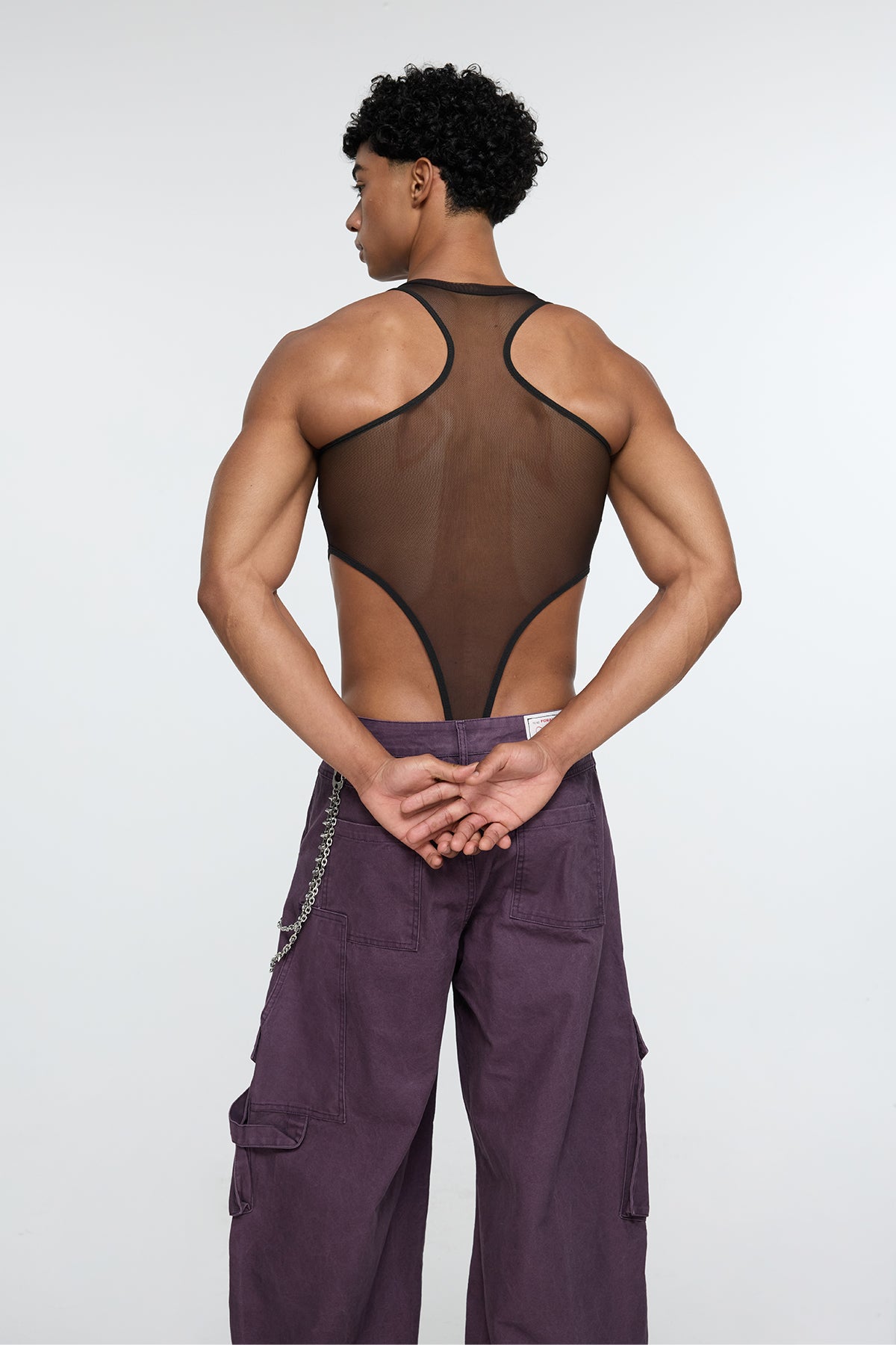 Synthetic Fuse Mesh Bodysuit