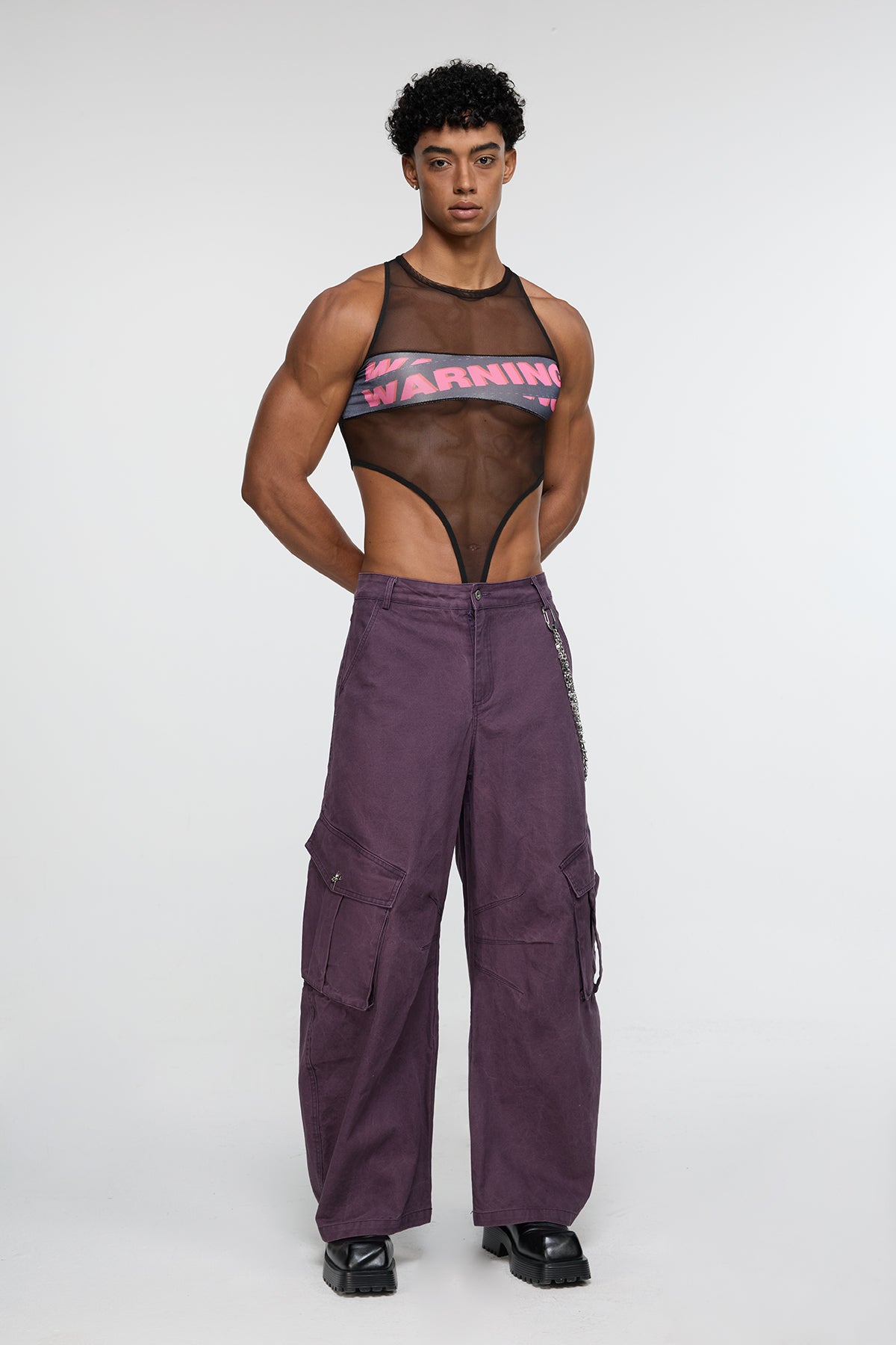 Synthetic Fuse Mesh Bodysuit