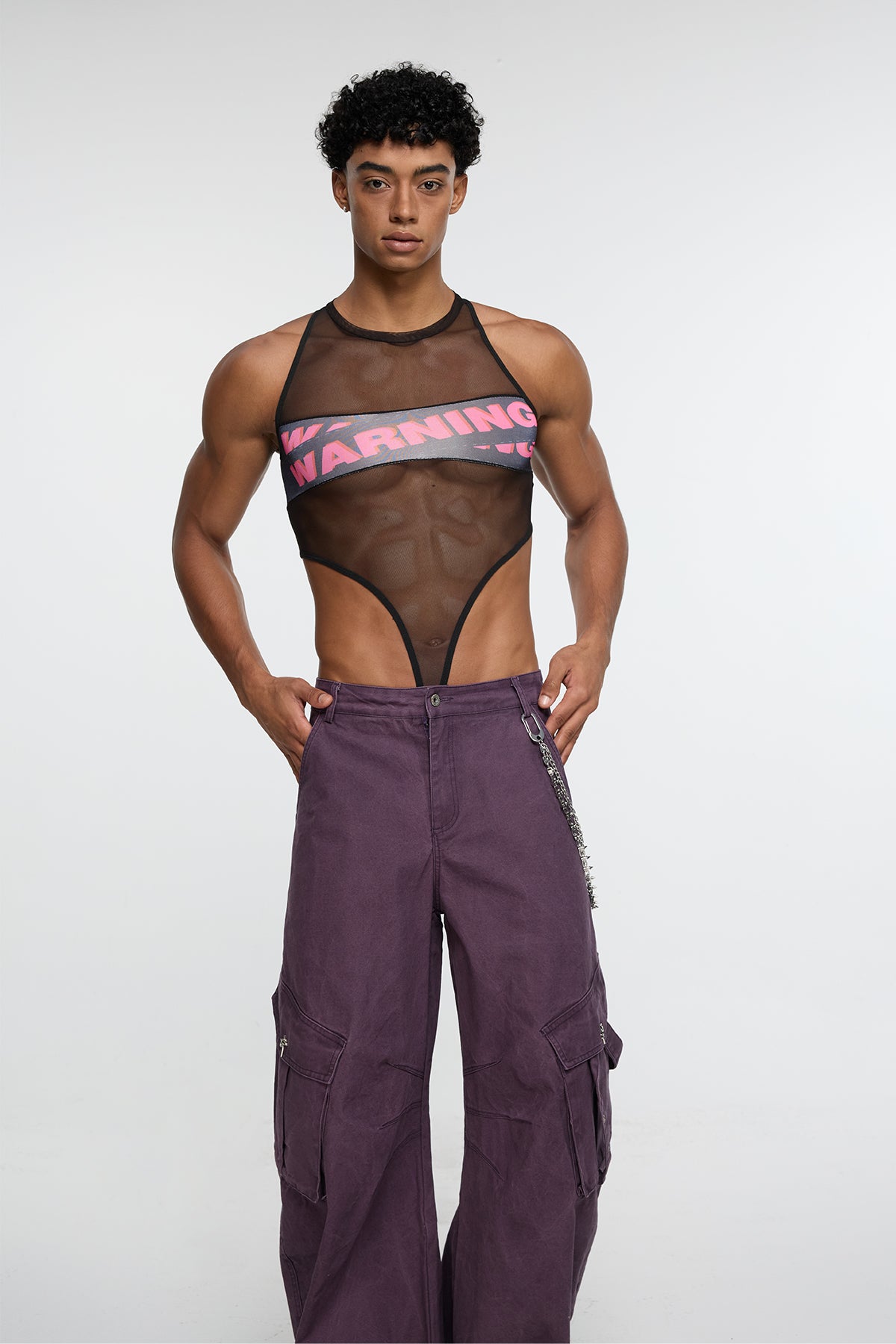Synthetic Fuse Mesh Bodysuit