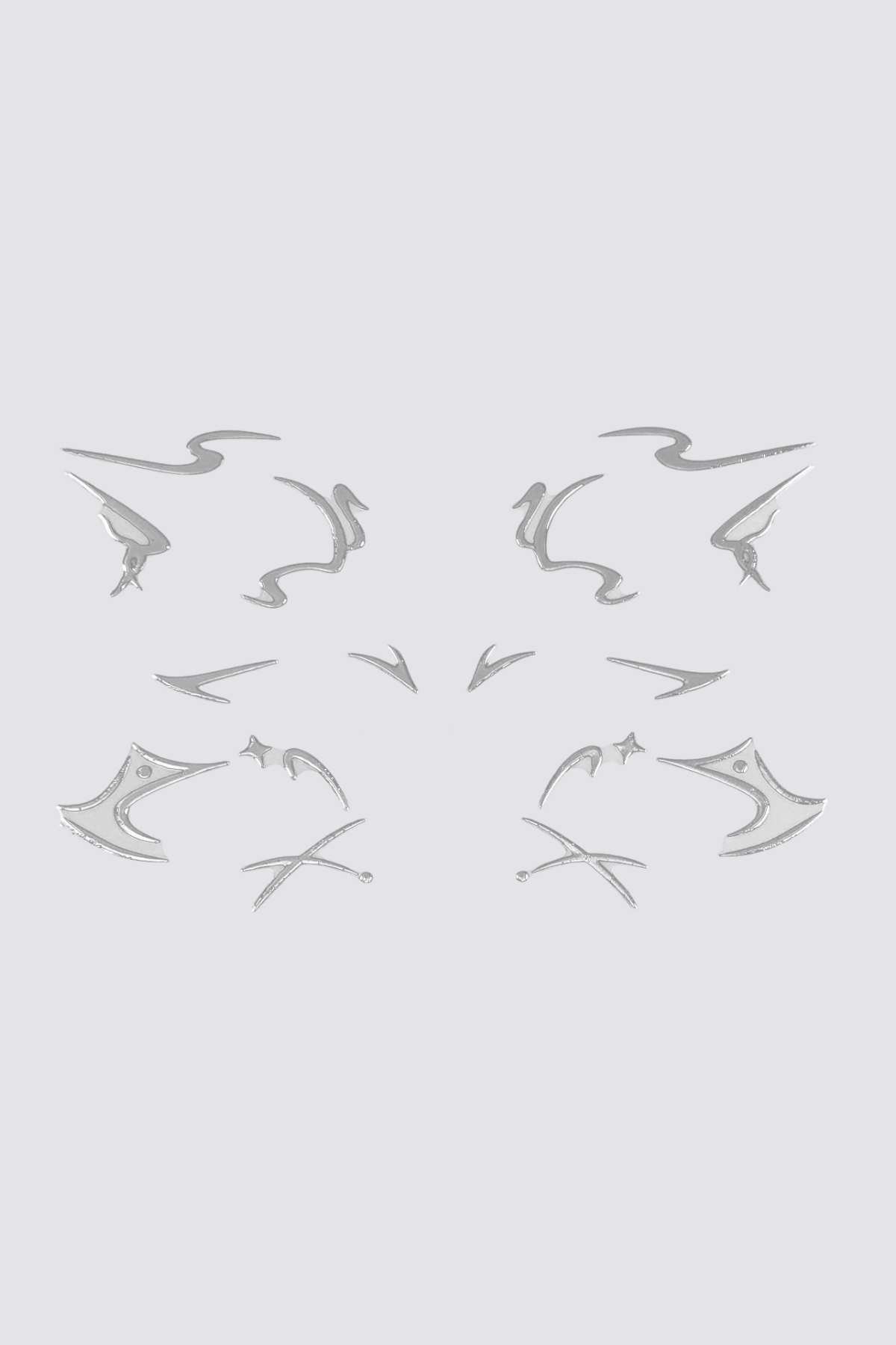 Titanium Flux Eye Sticker