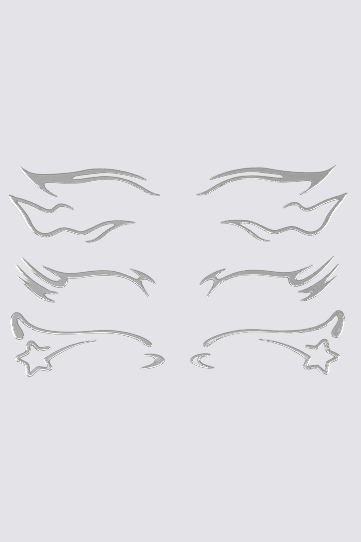 Titanium Flux Eye Sticker