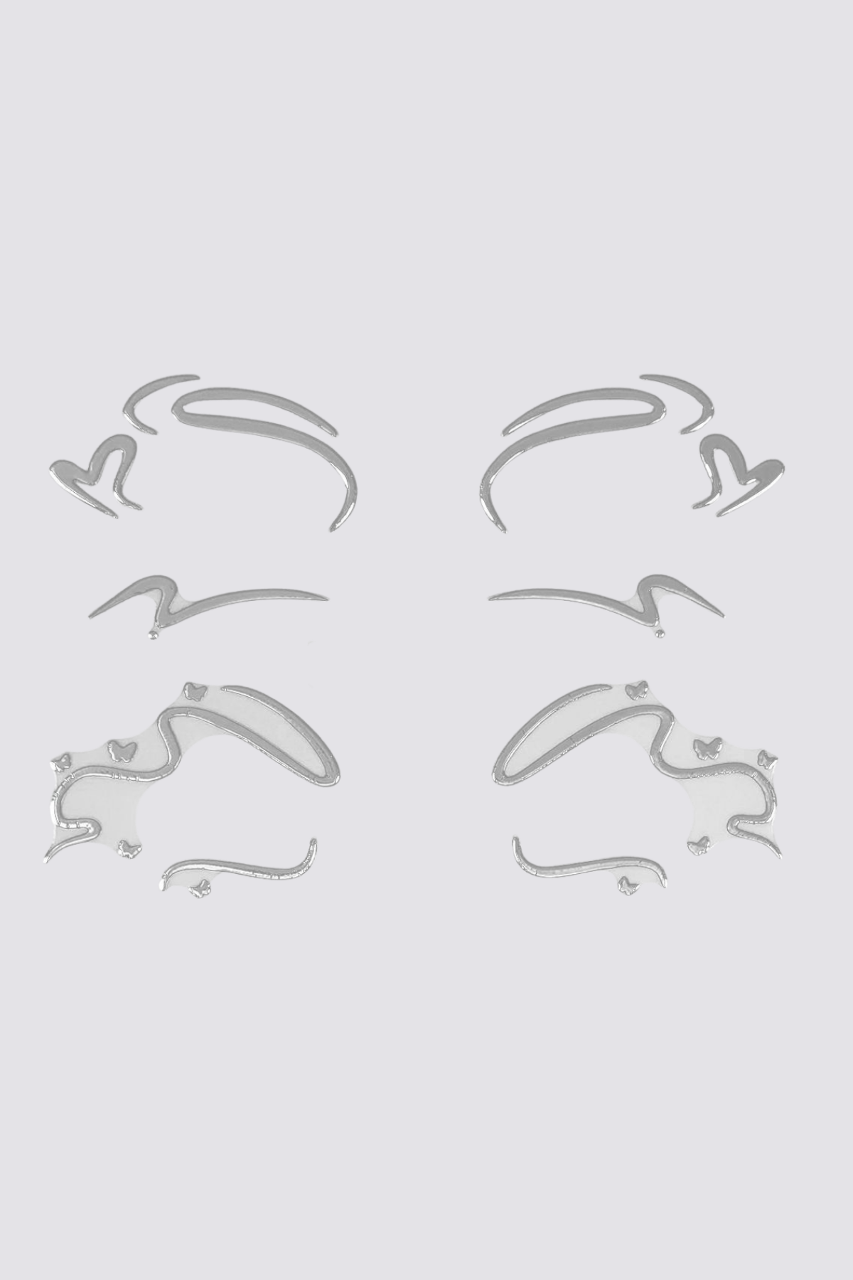 Titanium Flux Eye Sticker