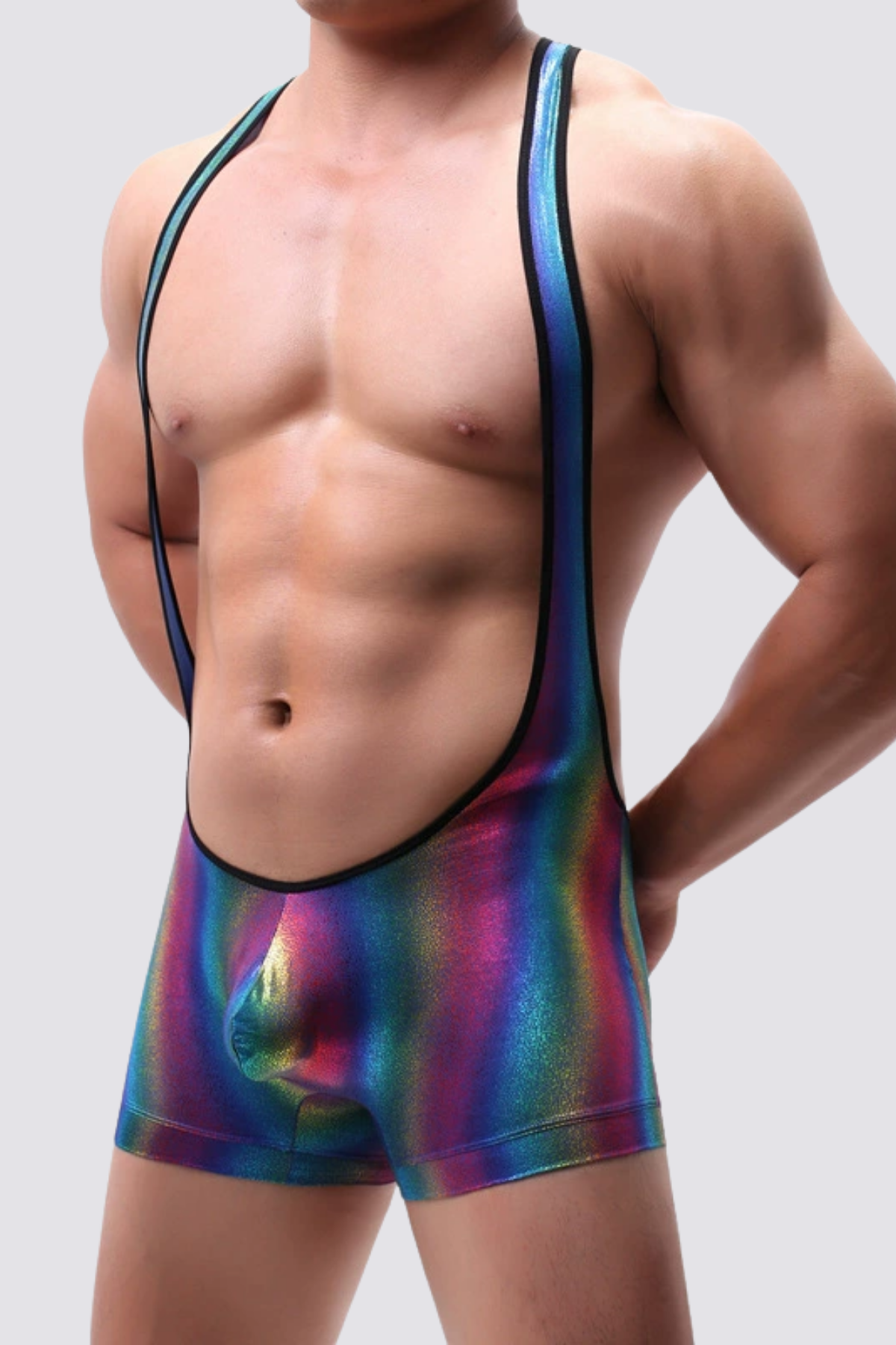 Touch Halter Neck Cutout Playsuit