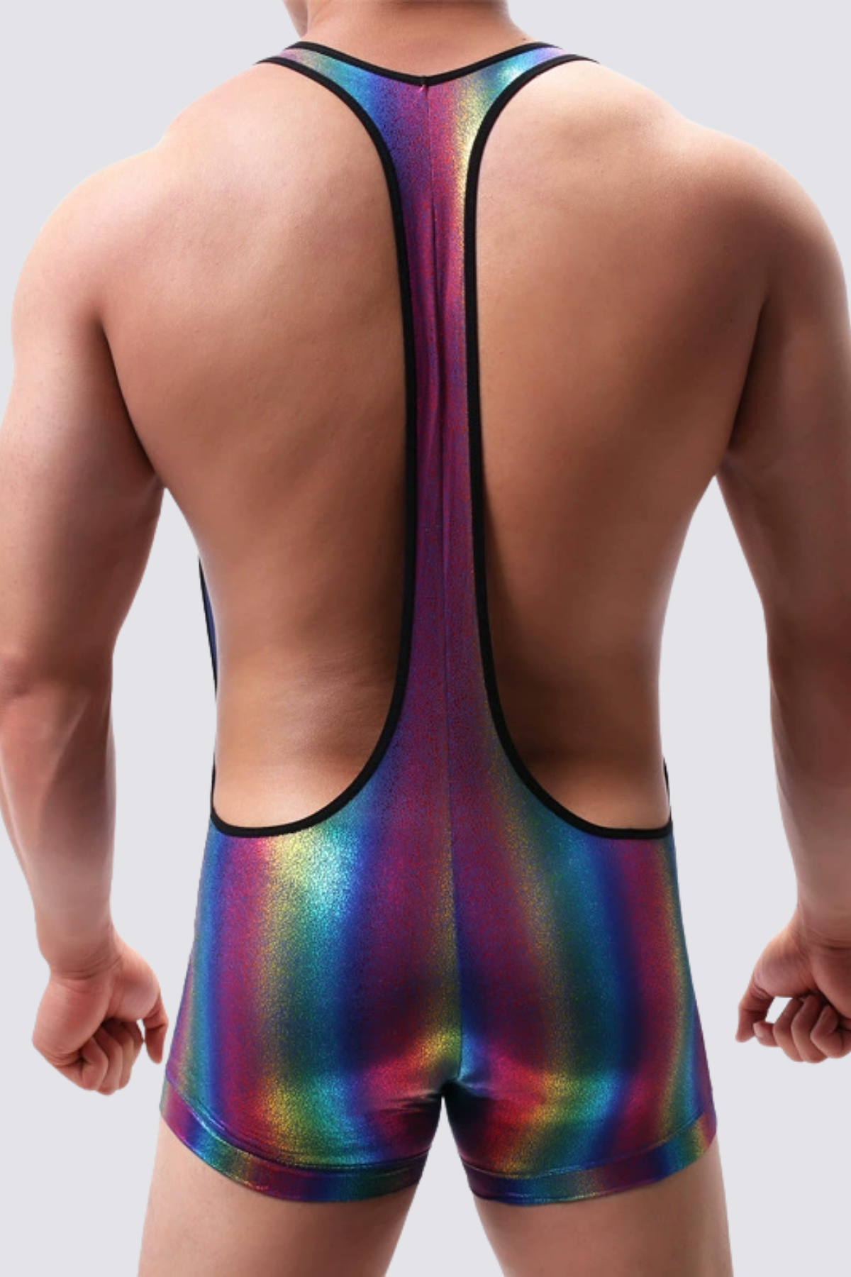 Touch Halter Neck Cutout Playsuit