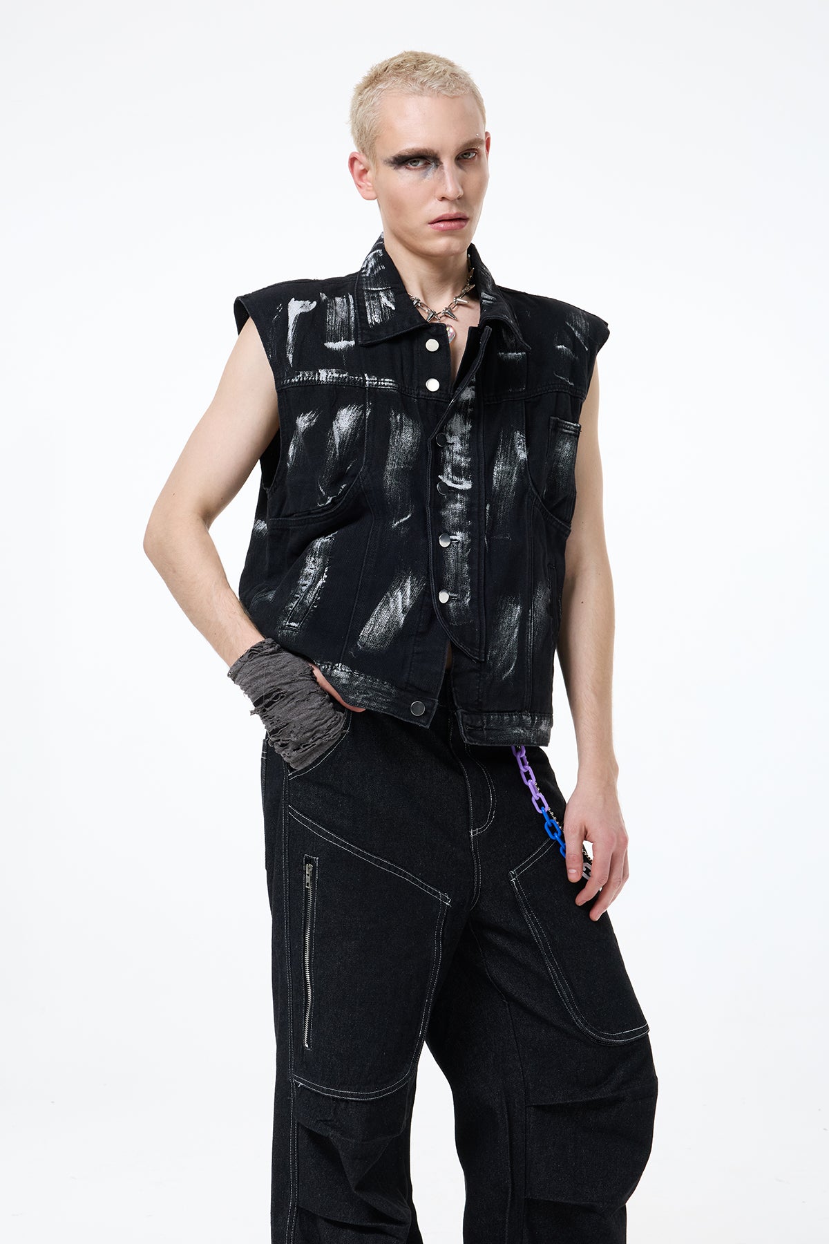 True Fade Denim Vest