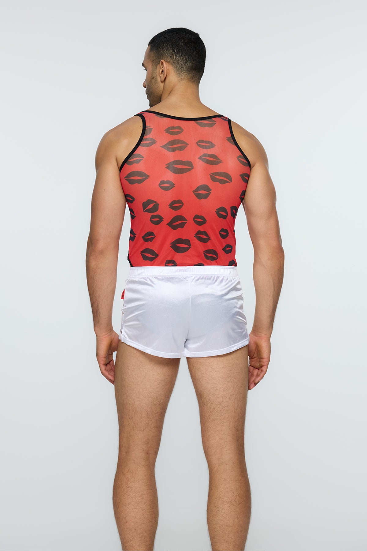 Unified Surface Lip Print Bodysuit