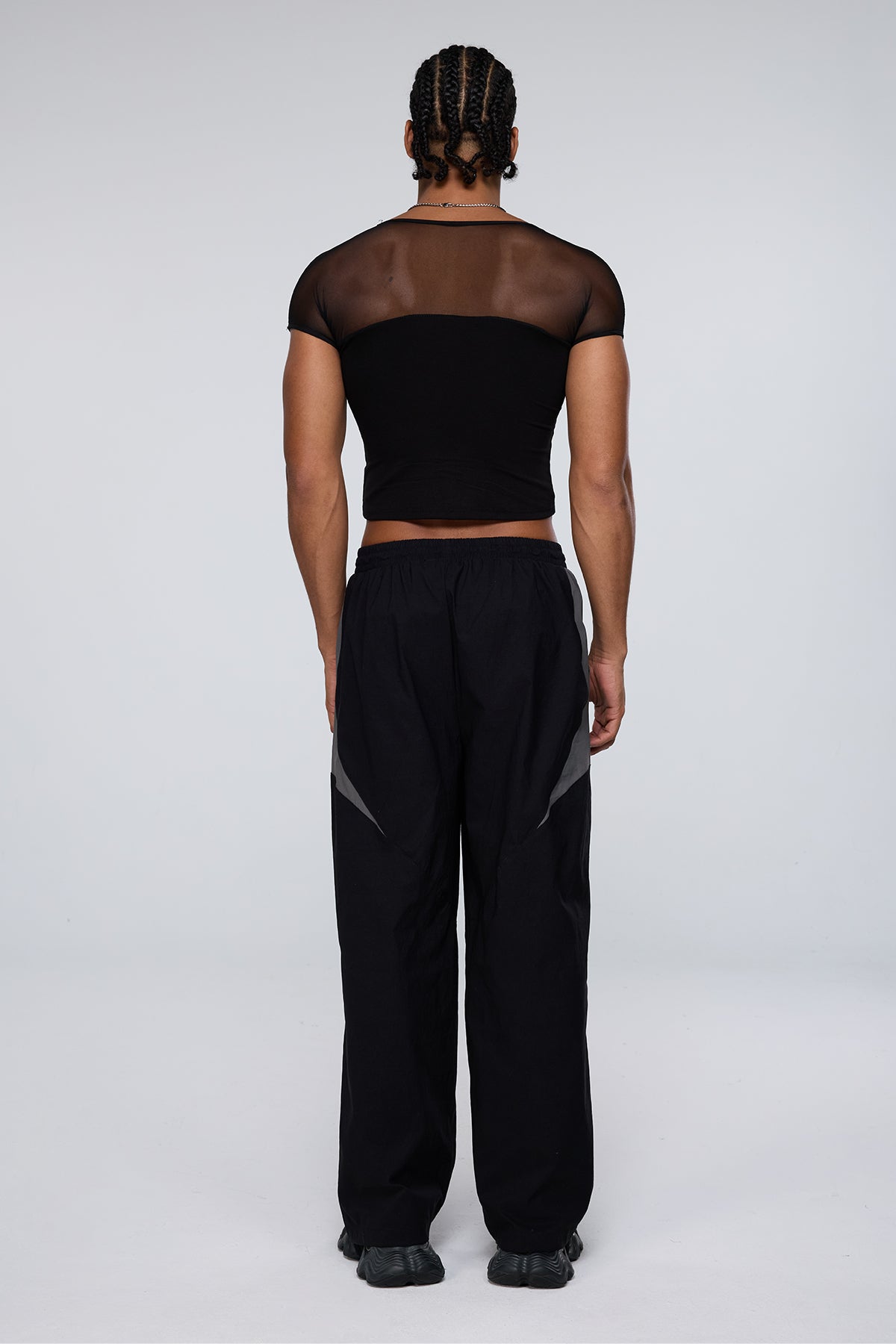 United Contact Mesh Crop Top