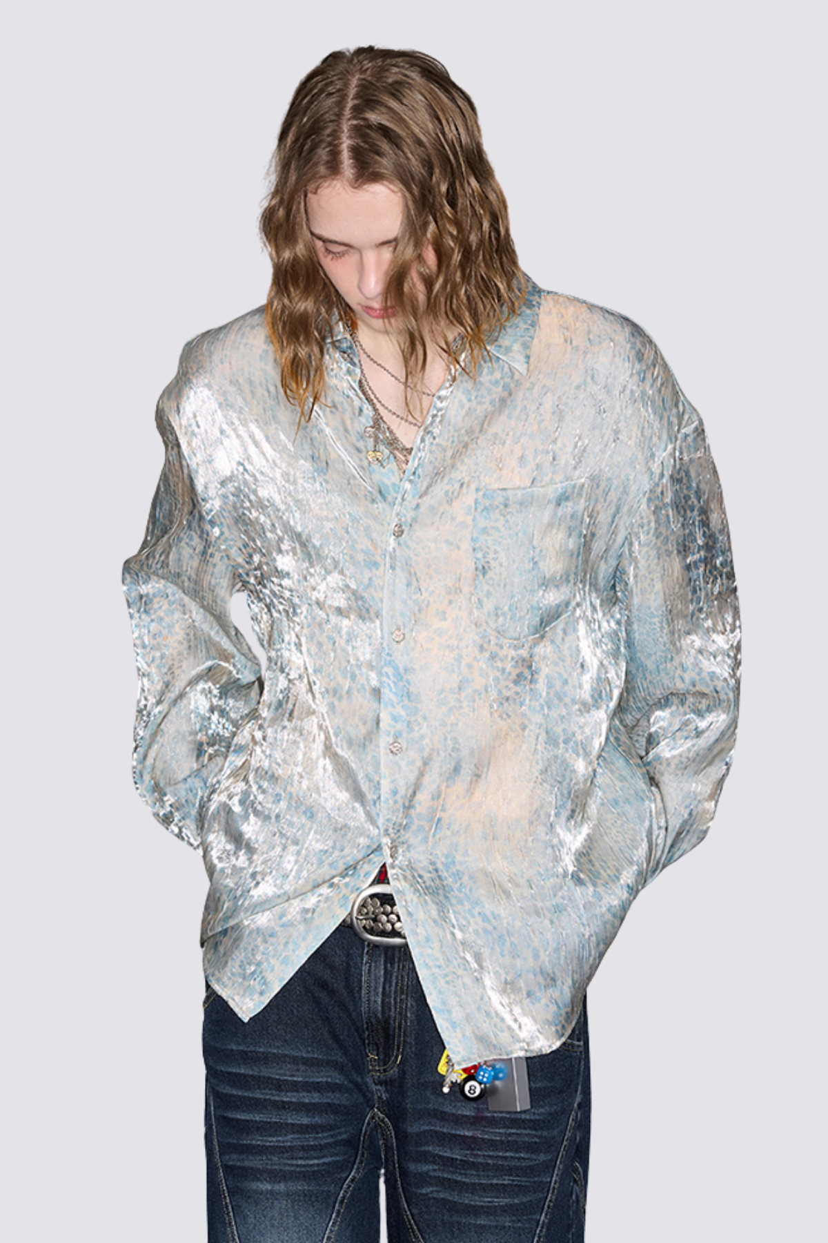 Untamed Fit Leopard Print Long Sleeve Shirt