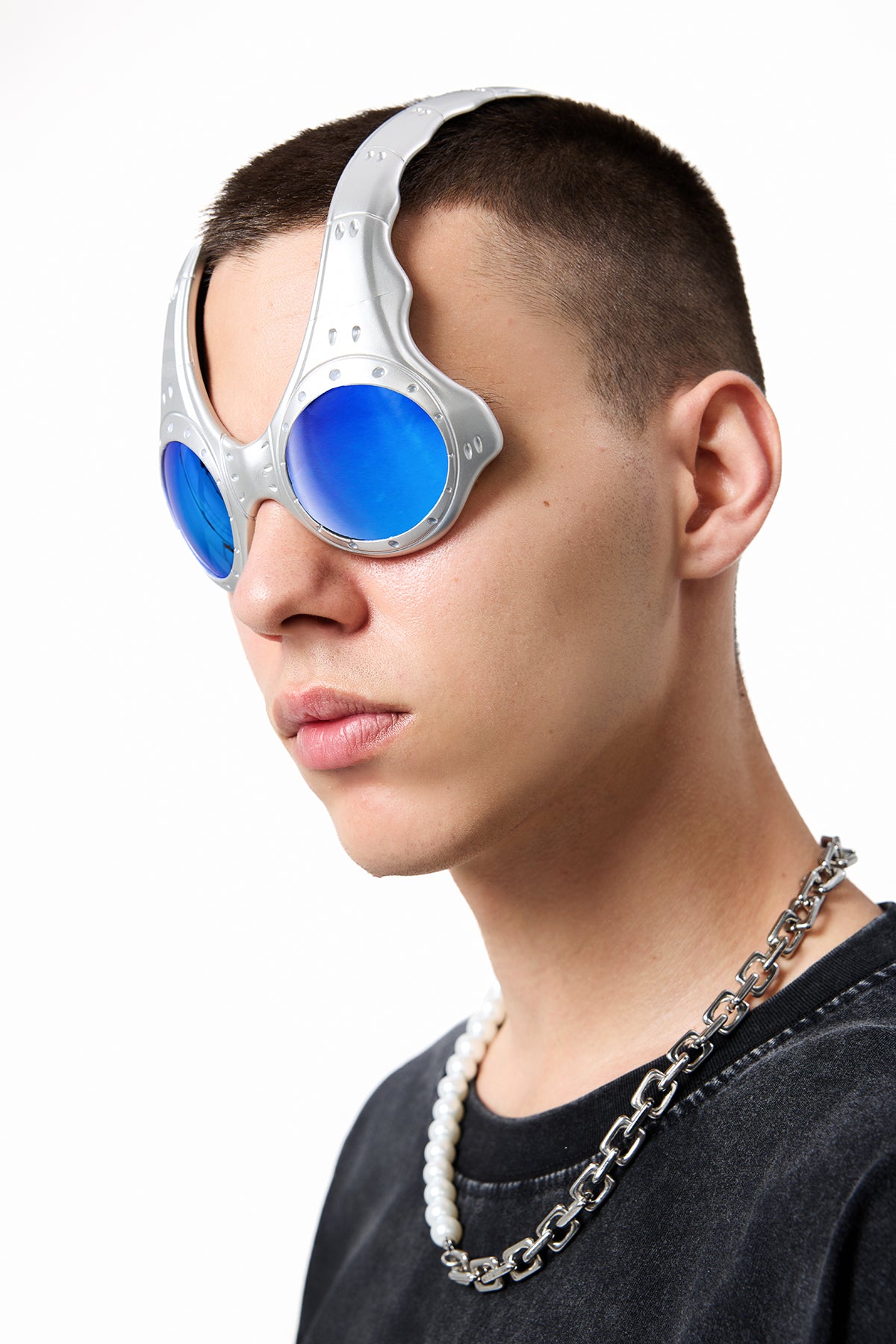 Urban Glint Y2K Metal Sunglasses