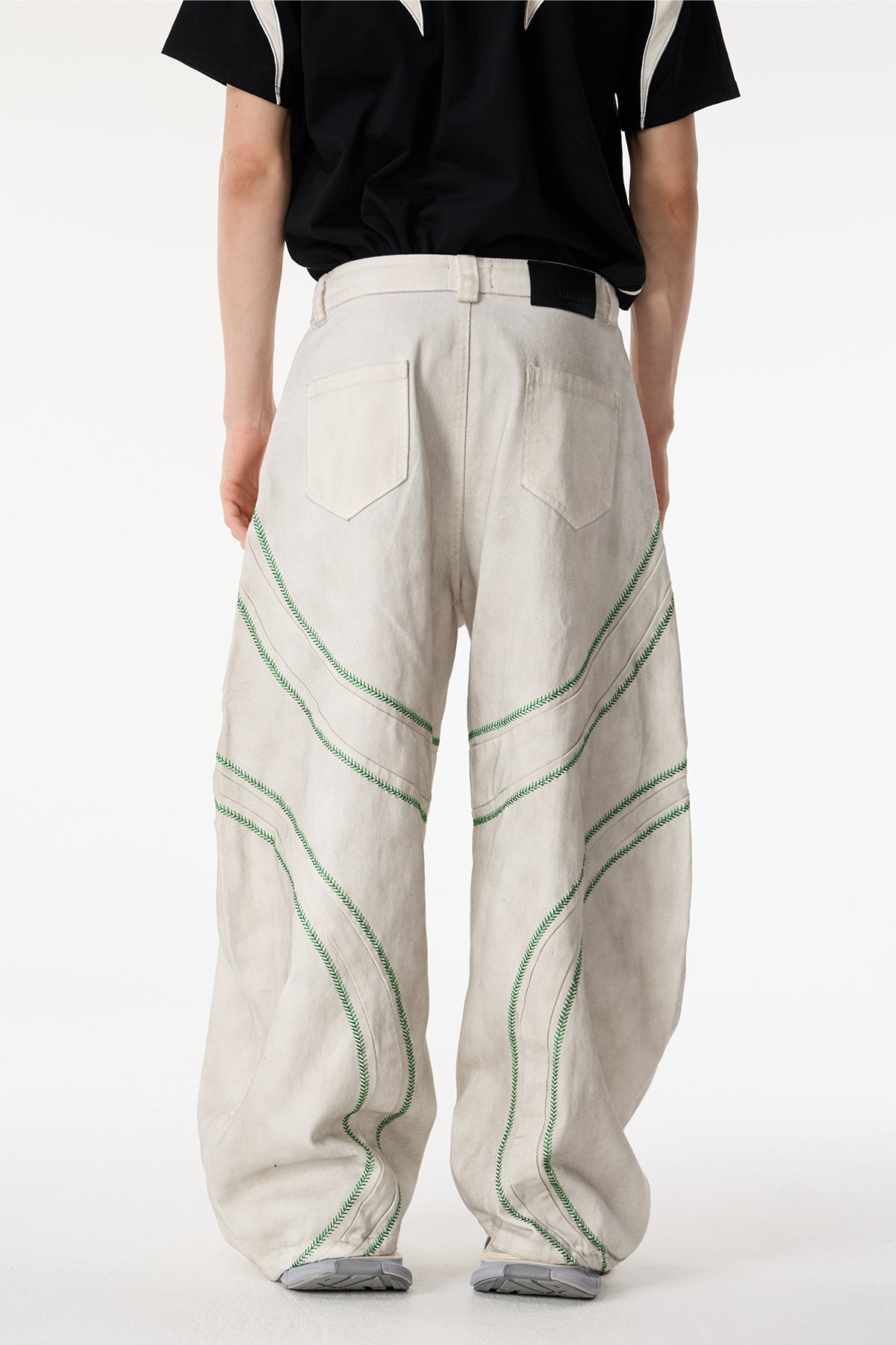 Urban Track Deconstructed Wide Leg Pants