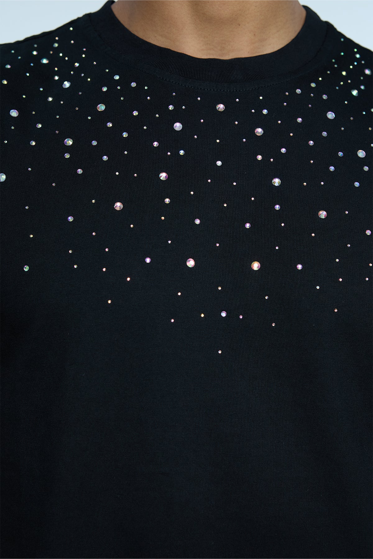 Vector Gem Rhinestone Sleeveless Top