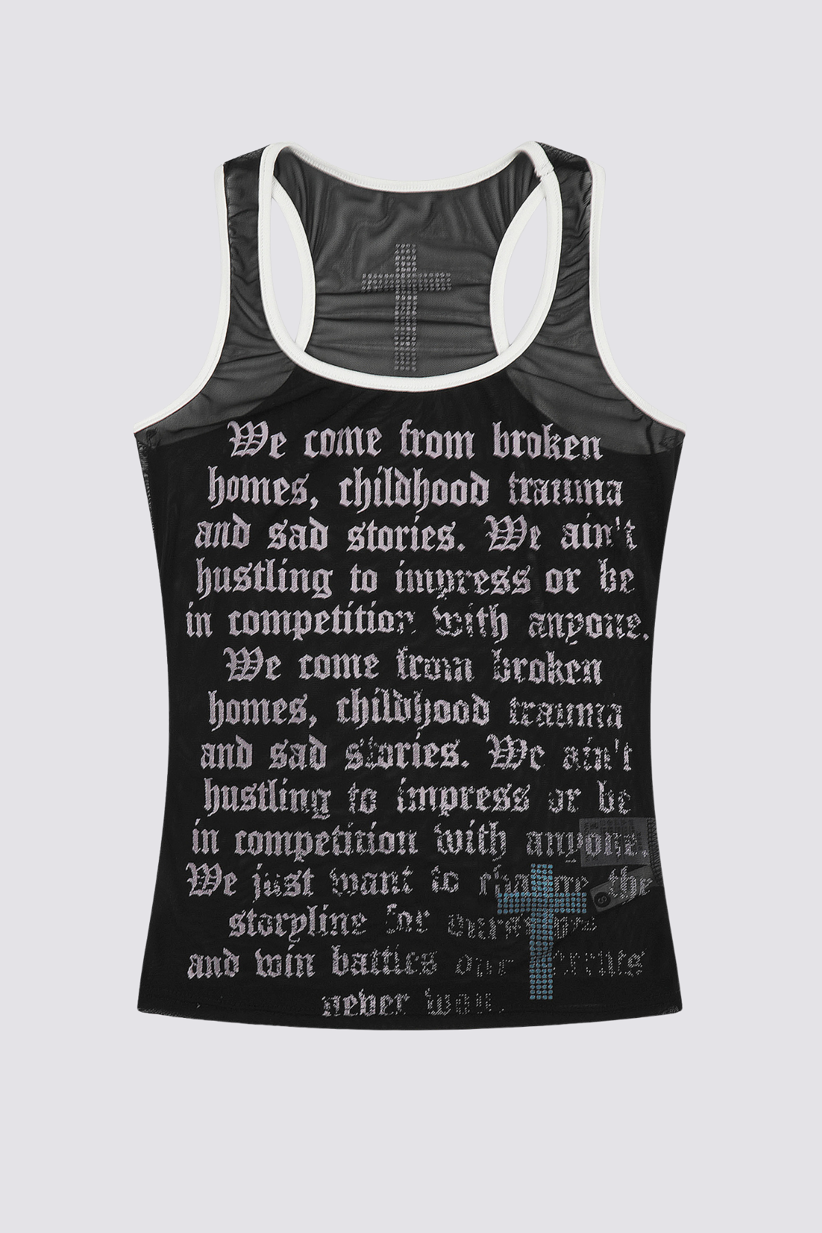 Vector Monolith Print Tank Top Black
