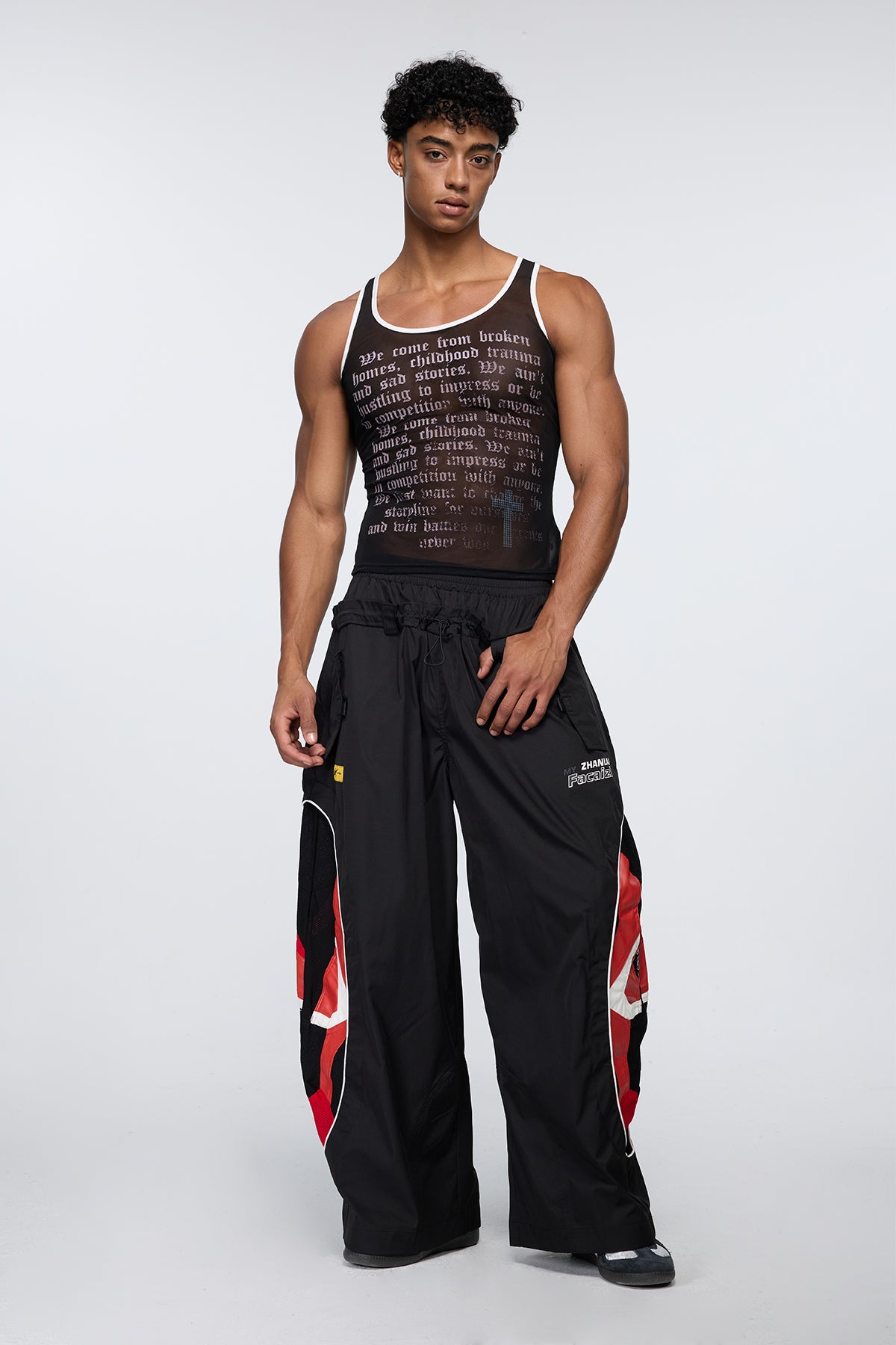 Vector Monolith Print Tank Top Black