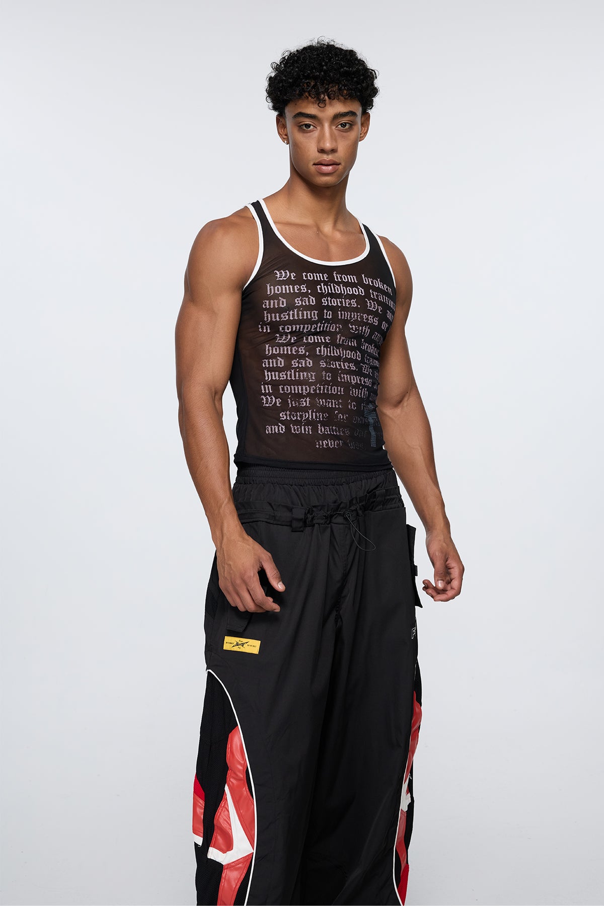 Vector Monolith Print Tank Top Black