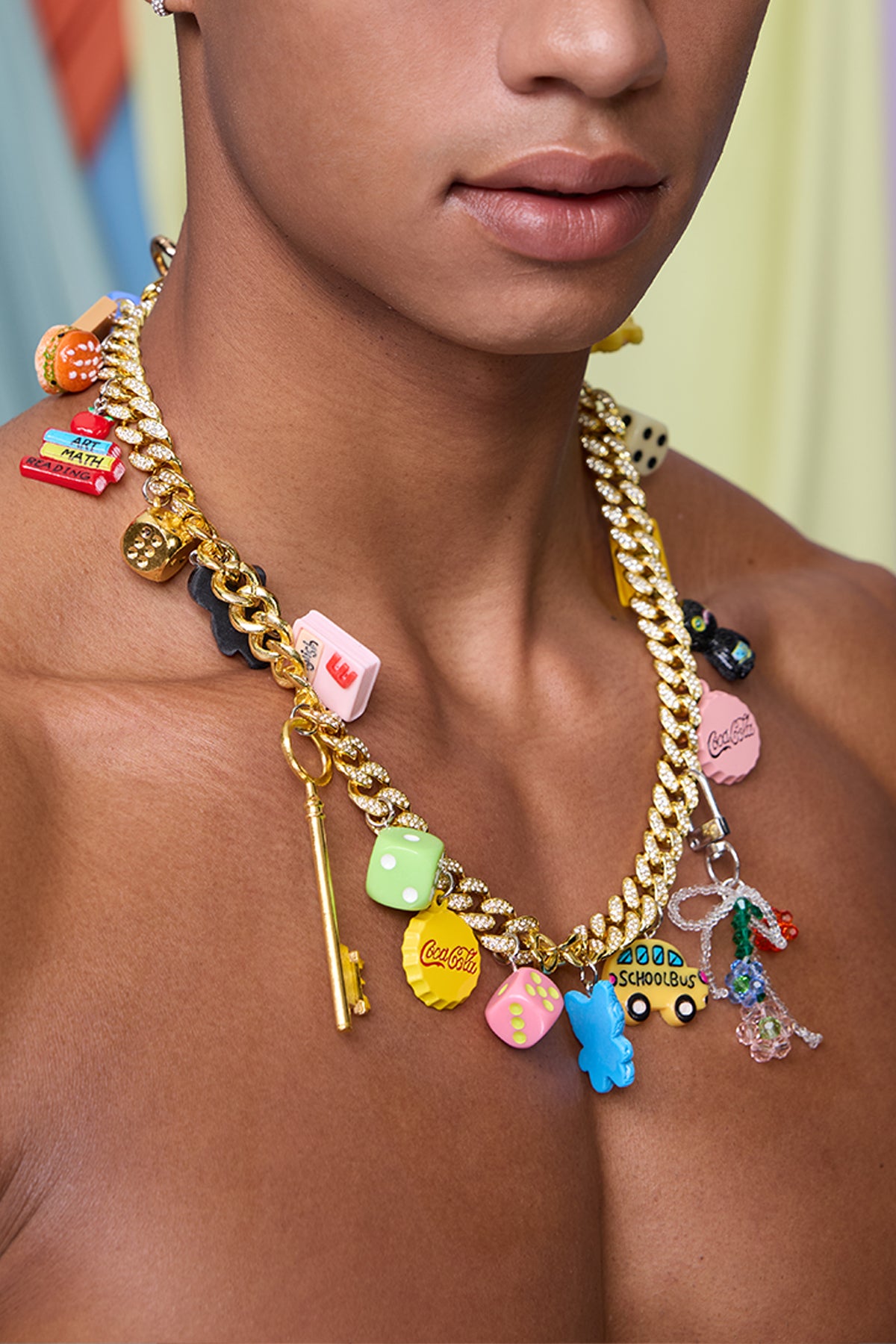 Vivid Spirit Rhinestone Necklace