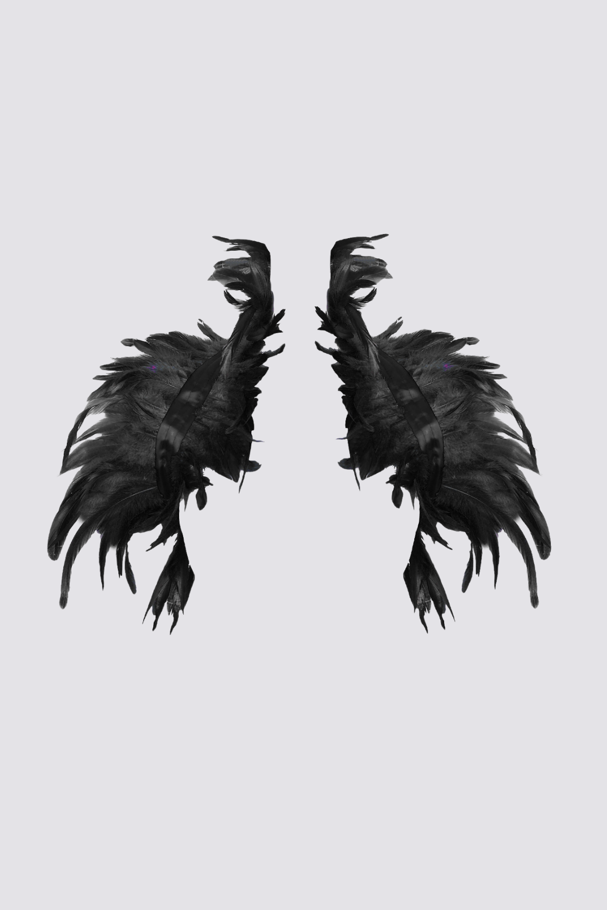 Void Anchor Gothic Feather Shrug