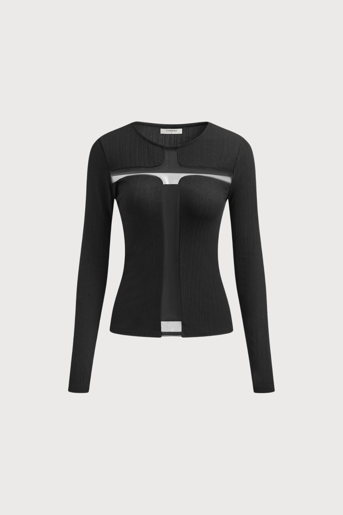 Wild Edge Cross Cutout Top