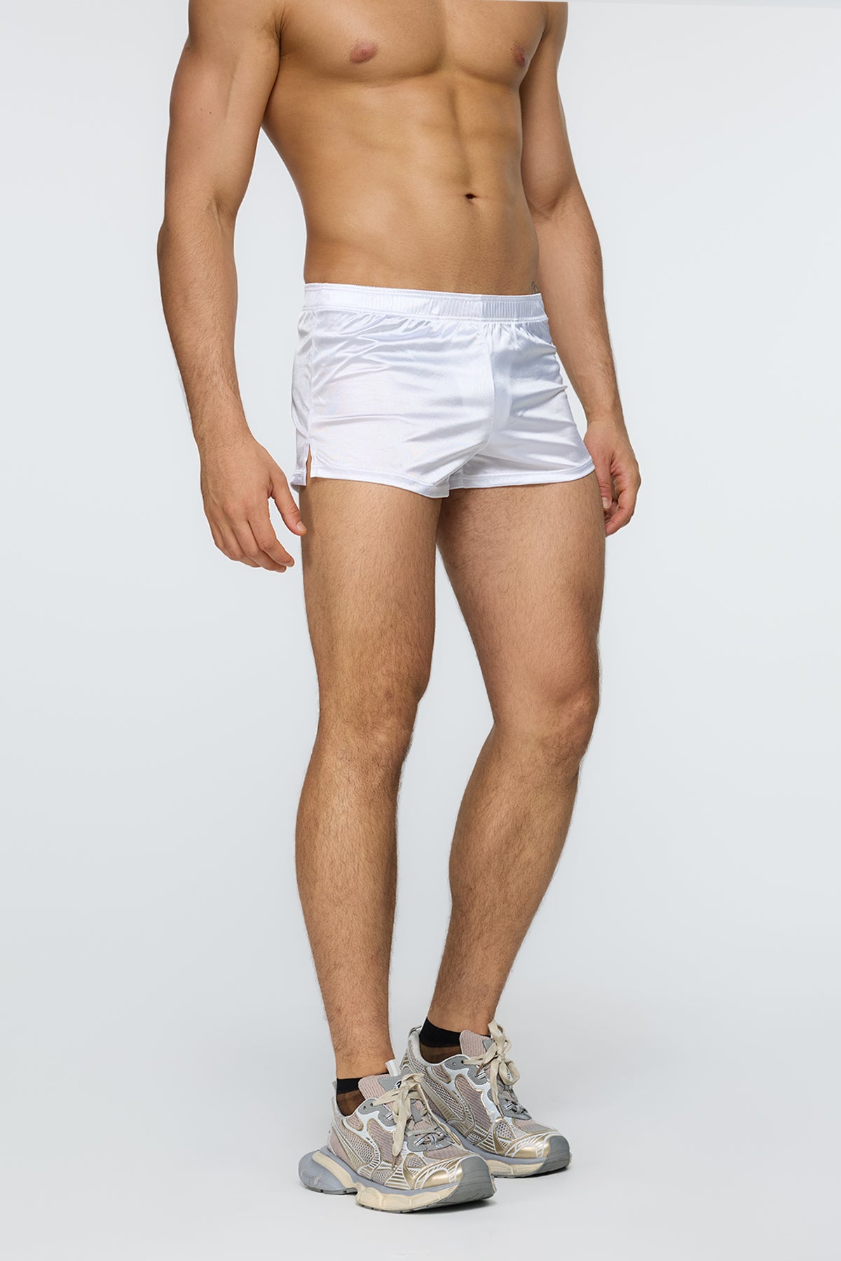 Woven Boxer Shorts White