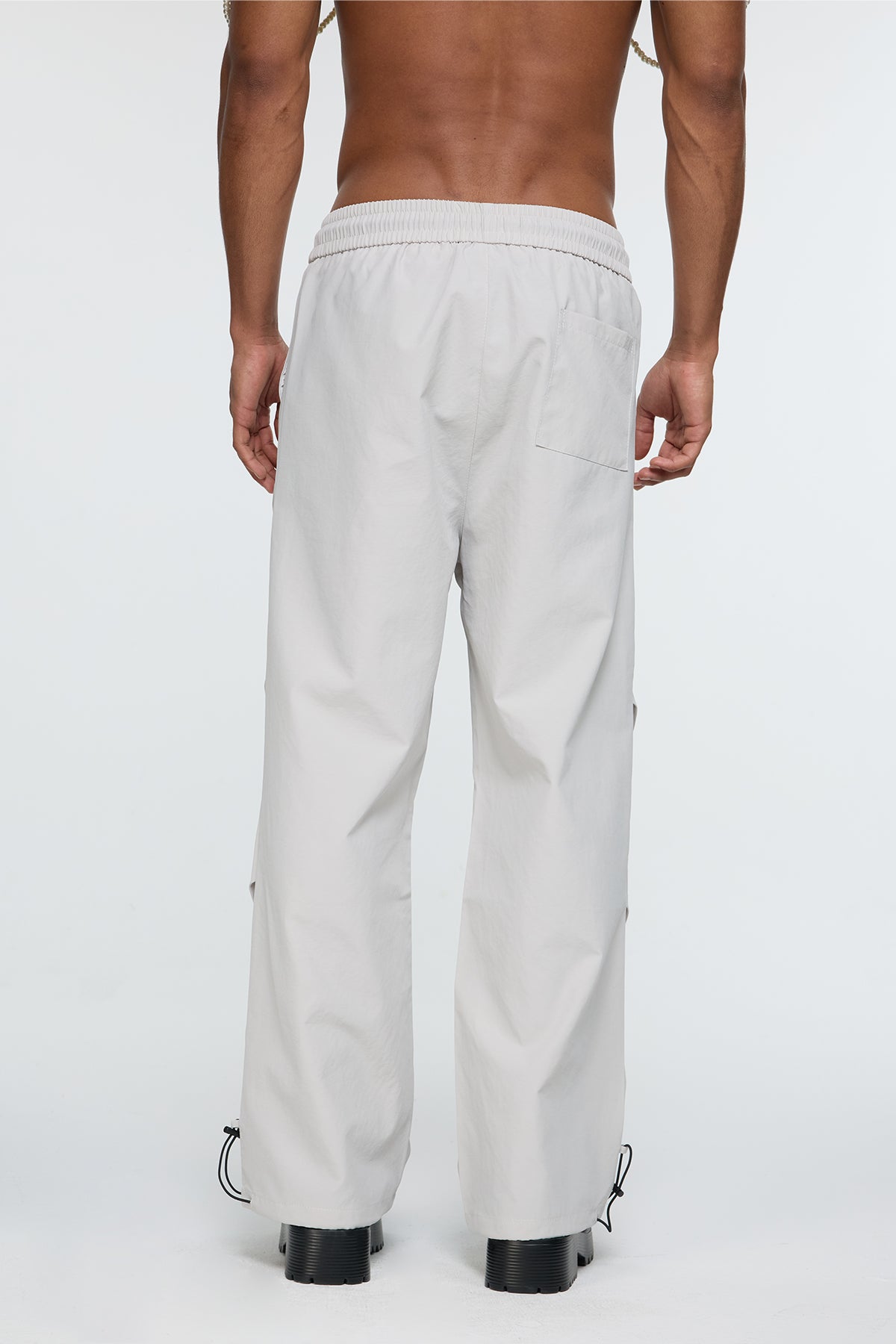 Woven Trouser Straight Pants