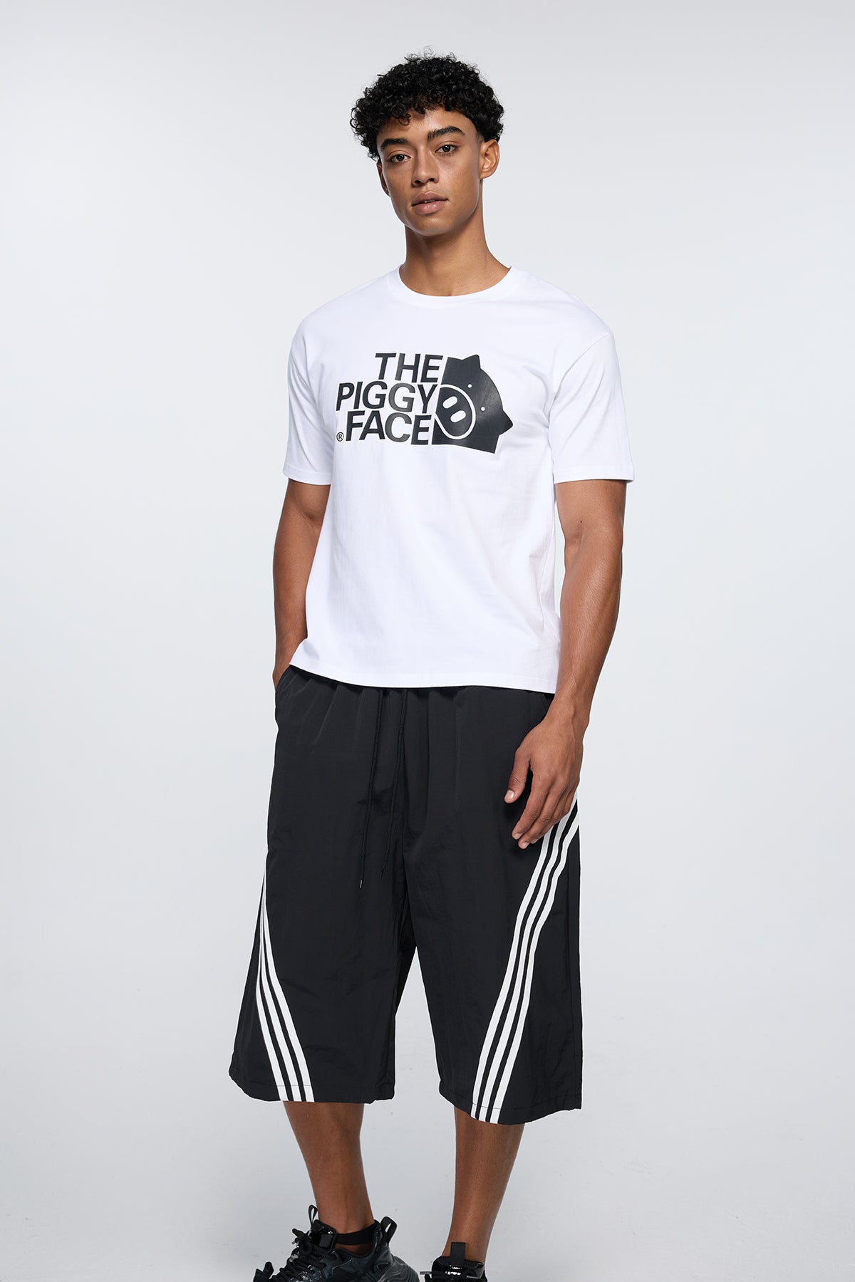 Zero Patter Print T-Shirt White