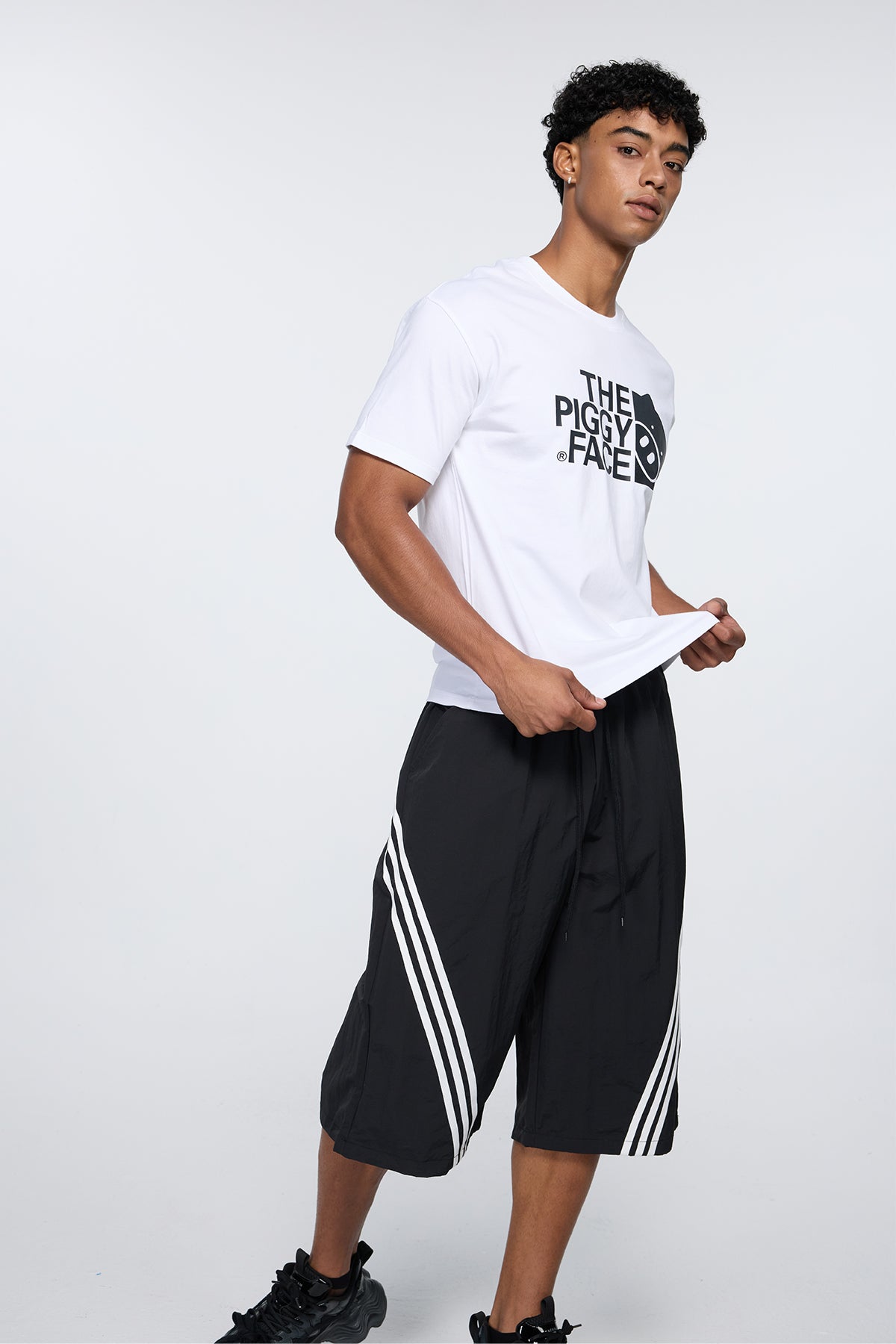 Zero Patter Print T-Shirt White