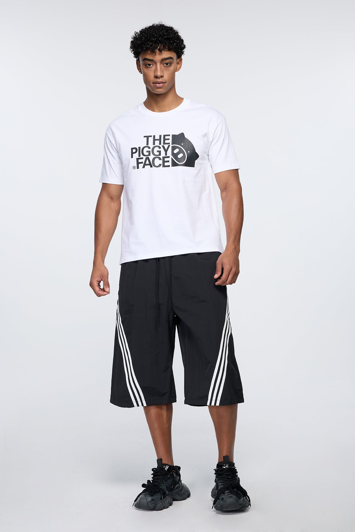 Zero Patter Print T-Shirt White